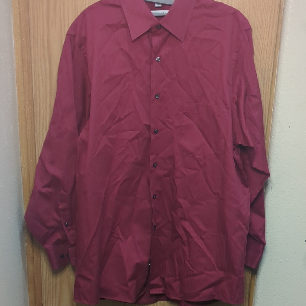 Geoffrey Beene Deep Red Men's Shirt